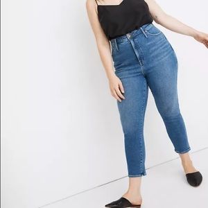NWT Madewell Tall Curvy Stovepipe Manchester 30T